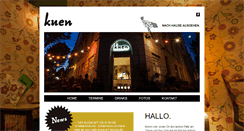 Desktop Screenshot of kuenkneipe.de